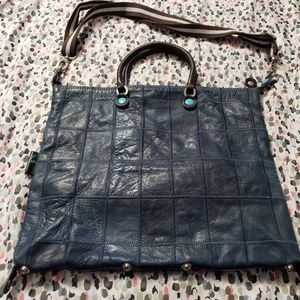 Gabs Italian Leather Patchwork Tote